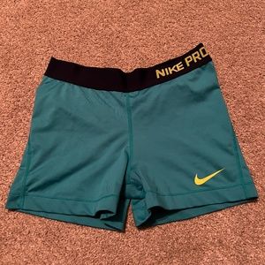 Nike Pro spandex shorts